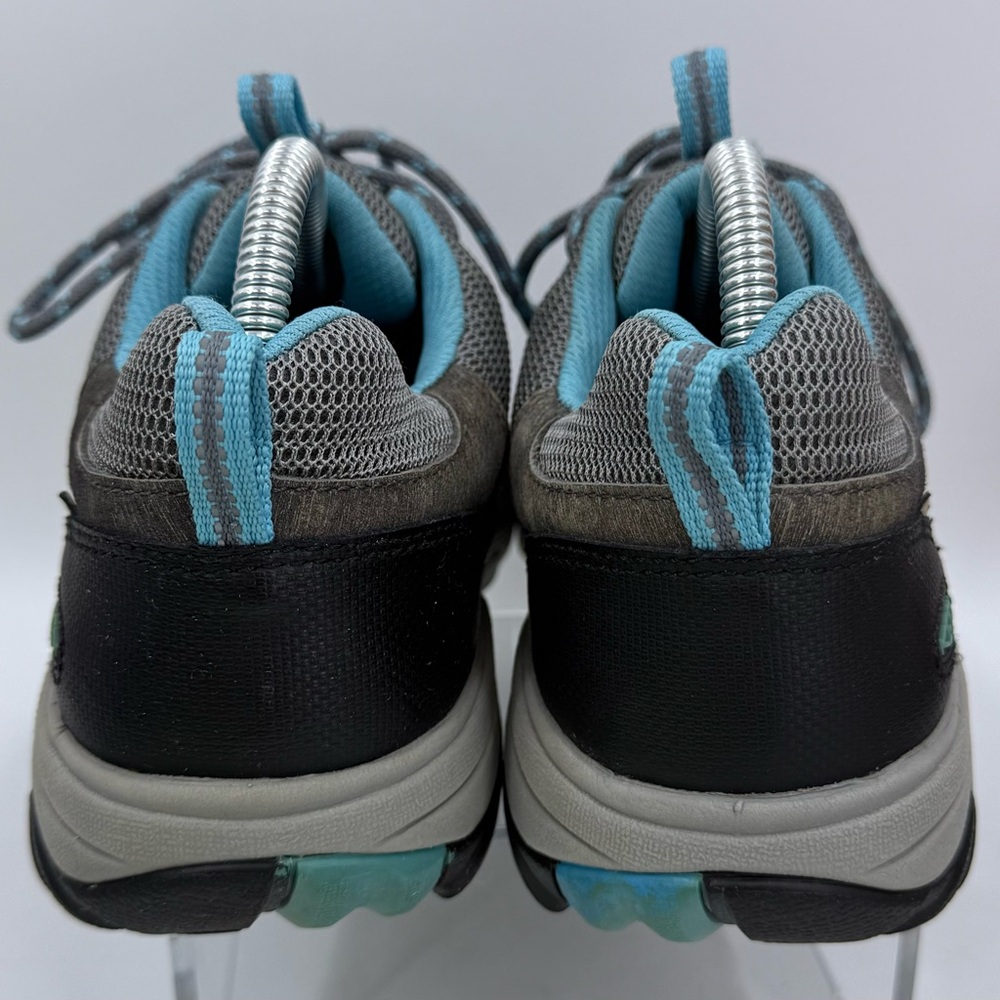 Keen Dry Verdi WP Gray & Electric Blue Hiking Shoes Gray Blue Women’s Size 9 - Picture 6 of 10